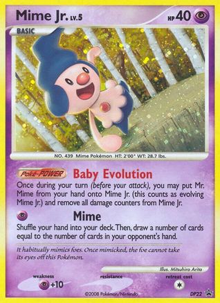 Mime Jr. - DP22 (/56) Holofoil [Promos: DP Promos] Pokemon Single Pokémon