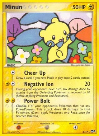 Minun (/17) Holofoil [Promos: POP Series 3] Pokemon Single Pokémon