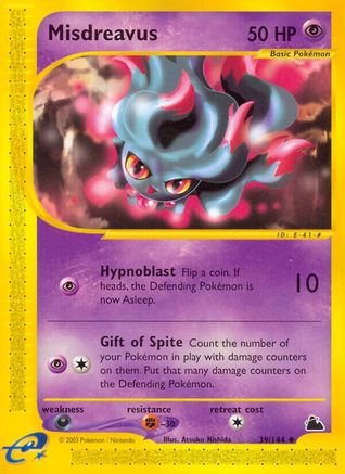 Misdreavus (/144) Reverse Holofoil [Vintage: Skyridge] Pokemon Single Pokémon