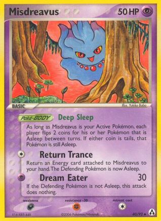 Misdreavus (/92) Reverse Holofoil [EX: Legend Maker] Pokemon Single Pokémon