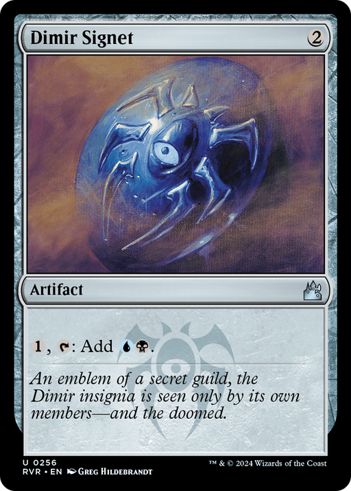 Dimir Signet (RVR-256) [Ravnica Remastered] MTG Single Wizards of the Coast