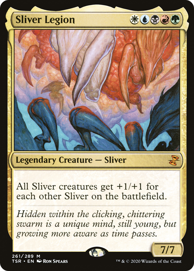 Sliver Legion (TSR-261) [Time Spiral Remastered] Foil MTG Single Wizards of the Coast