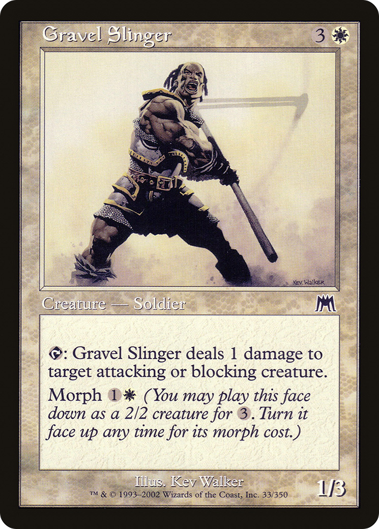 Gravel Slinger (ONS-033) [Onslaught] MTG Single Wizards of the Coast