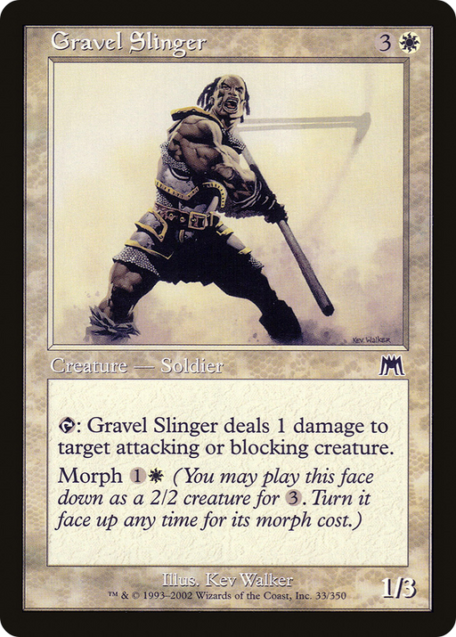Gravel Slinger (ONS-033) [Onslaught] MTG Single Wizards of the Coast