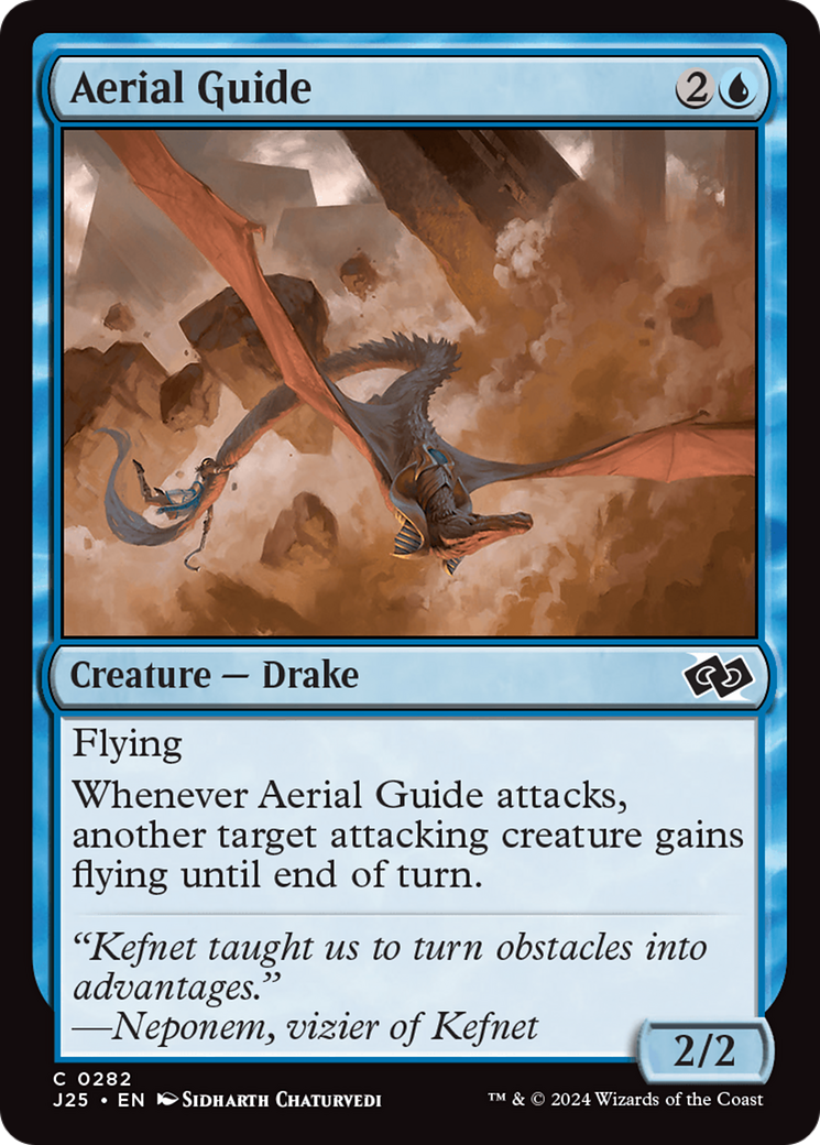 Aerial Guide (J25-282) [Foundations Jumpstart] MTG Single Wizards of the Coast