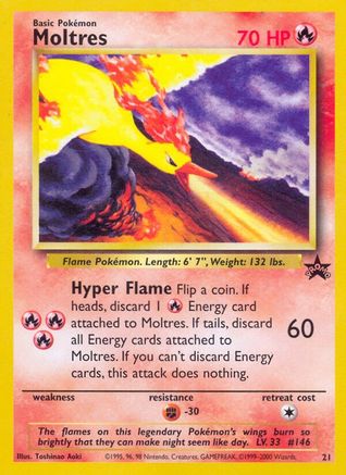 Moltres (21/53) [Promos: WoTC Promo] Pokemon Single Pokémon