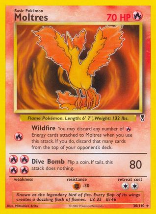 Moltres (/110) [Vintage: Legendary Collection] Pokemon Single Pokémon
