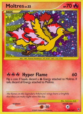 Moltres (149) (/147) Holofoil [Platinum: Supreme Victors] Pokemon Single Pokémon