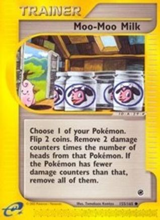 Moo-Moo Milk (155/165) Reverse Holofoil [Vintage: Expedition] Pokemon Single Pokémon