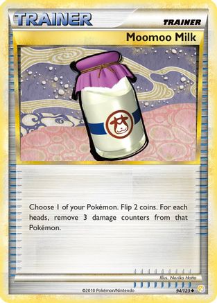 Moomoo Milk (94/123) Reverse Holofoil [HGSS: Base Set] Pokemon Single Pokémon