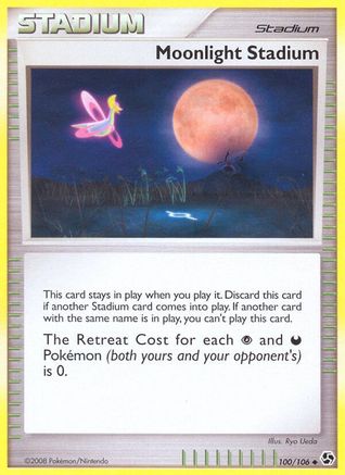 Moonlight Stadium (100/106) Reverse Holofoil [Great Encounters] Pokemon Single Pokémon