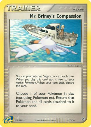 Mr. Briney's Compassion (/97) Reverse Holofoil [EX: Dragon] Pokemon Single Pokémon