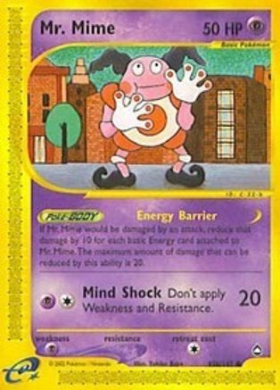 Mr. Mime (95b) (95b) Reverse Holofoil [Vintage: Aquapolis] Pokemon Single Pokémon