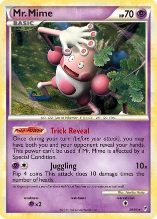 Mr. Mime (/95) Reverse Holofoil [HGSS: Call of Legends] Pokemon Single Pokémon