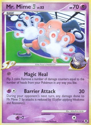 Mr. Mime E4 (/111) [Platinum: Rising Rivals] Pokemon Single Pokémon