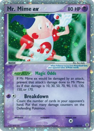 Mr. Mime ex - 110/112 (/112) [EX: FireRed & LeafGreen] Pokemon Single Pokémon