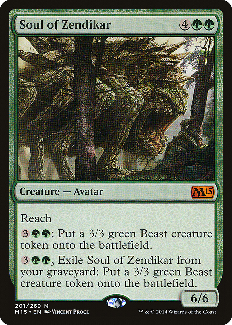 Soul of Zendikar (M15-201) [Magic 2015] MTG Single Wizards of the Coast