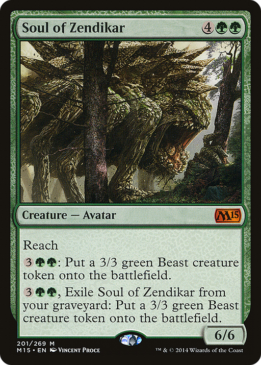 Soul of Zendikar (M15-201) [Magic 2015] Foil MTG Single Wizards of the Coast