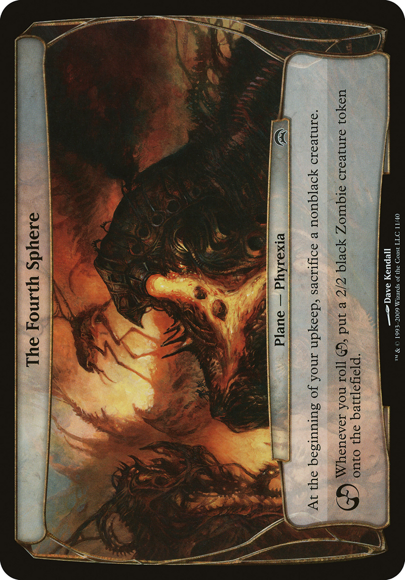 The Fourth Sphere (Planechase) (OVER-) [Oversized] Planechase Planes MTG Single Wizards of the Coast