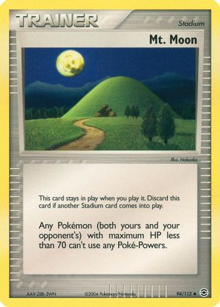 Mt. Moon (/112) [EX: FireRed & LeafGreen] Pokemon Single Pokémon