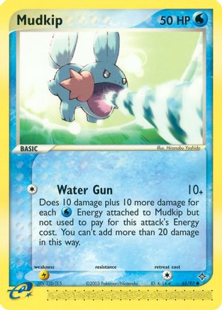 Mudkip (65/97) Reverse Holofoil [EX: Dragon] Pokemon Single Pokémon