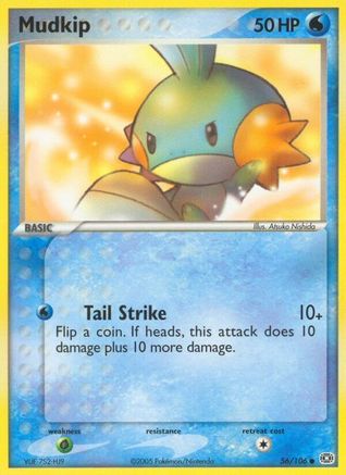 Mudkip (56/106) Reverse Holofoil [EX: Emerald] Pokemon Single Pokémon