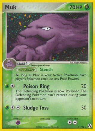 Muk (/92) Reverse Holofoil [EX: Legend Maker] Pokemon Single Pokémon