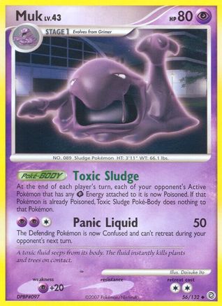 Muk (/132) [DP: Secret Wonders] Pokemon Single Pokémon