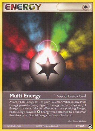 Multi Energy (/108) Reverse Holofoil [EX: Power Keepers] Pokemon Single Pokémon
