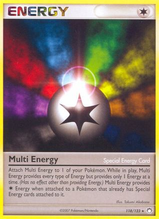 Multi Energy (/123) Reverse Holofoil [DP: Mysterious Treasures] Pokemon Single Pokémon