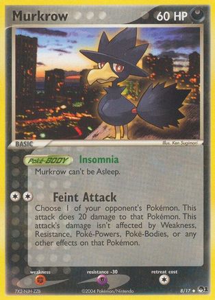 Murkrow 008/017 [Promos: POP Series 1] Pokemon Single Pokémon