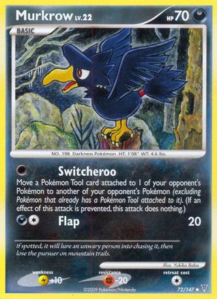 Murkrow (/147) Reverse Holofoil [Platinum: Supreme Victors] Pokemon Single Pokémon