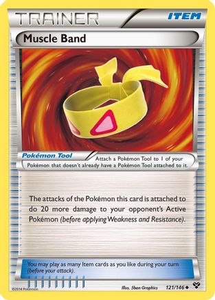 Muscle Band (121/146) [XY: Base Set] Pokemon Single Pokémon
