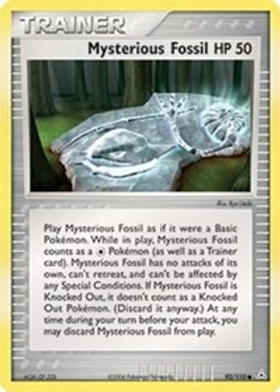 Mysterious Fossil (/110) Reverse Holofoil [EX: Holon Phantoms] Pokemon Single Pokémon