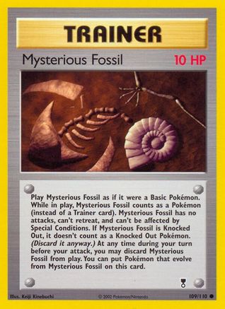 Mysterious Fossil (/110) [Legendary Collection] Pokemon Single Pokémon