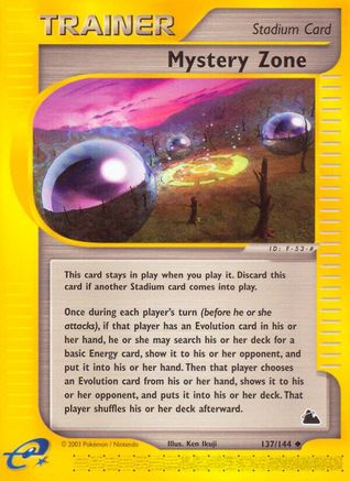 Mystery Zone (/144) [Vintage: Skyridge] Pokemon Single Pokémon