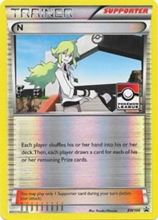N (Supporter) - BW100 (BW100/101) Holofoil [Promos: BW Promos] Pokemon Single Pokémon
