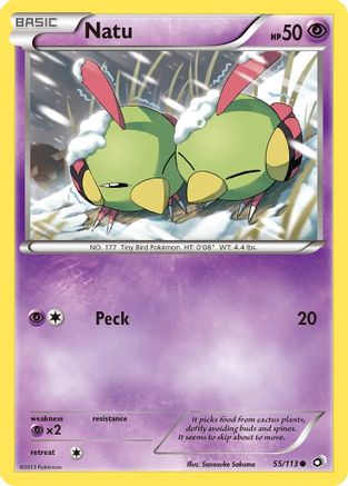 Natu (55/113) [BW: Legendary Treasures] Pokemon Single Pokémon