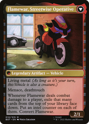 Flamewar, Brash Veteran (BOT-010) [Transformers] MTG Single Wizards of the Coast