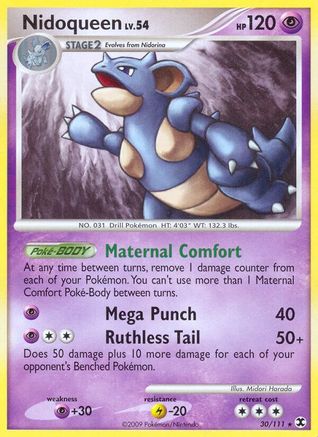 Nidoqueen (/111) [Platinum: Rising Rivals] Pokemon Single Pokémon