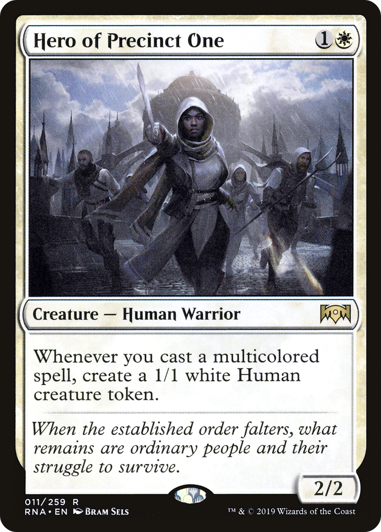 Hero of Precinct One (RNA-011) [Ravnica Allegiance] MTG Single Wizards of the Coast
