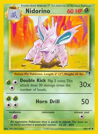 Nidorino (/110) [Legendary Collection] Pokemon Single Pokémon