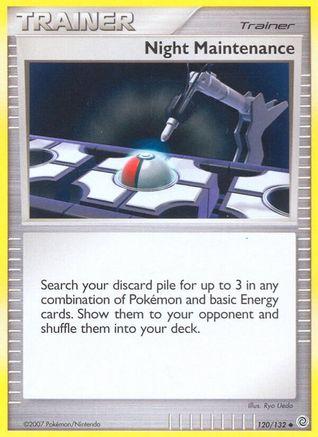 Night Maintenance (120/132) Reverse Holofoil [DP: Secret Wonders] Pokemon Single Pokémon