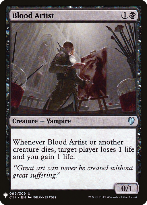Blood Artist (LIST-099) [Mystery Booster] The List MTG Single Wizards of the Coast
