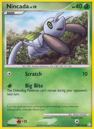 Nincada (/146) [DP: Legends Awakened] Pokemon Single Pokémon