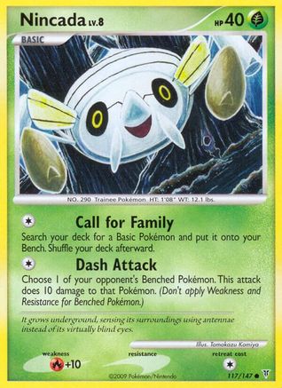 Nincada (117/147) Reverse Holofoil [Supreme Victors] Pokemon Single Pokémon