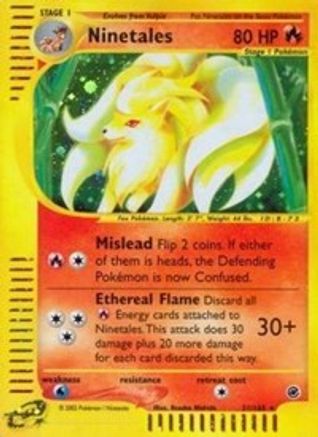 Ninetales (21) (/165) Reverse Holofoil [Vintage: Expedition] Pokemon Single Pokémon
