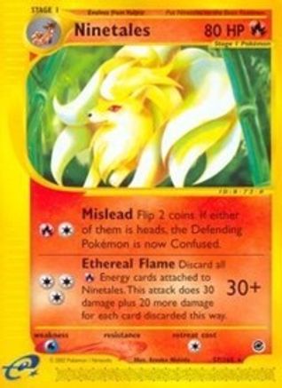 Ninetales (57) (/165) [Vintage: Expedition] Pokemon Single Pokémon