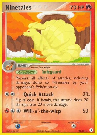 Ninetales (/101) Reverse Holofoil [EX: Hidden Legends] Pokemon Single Pokémon