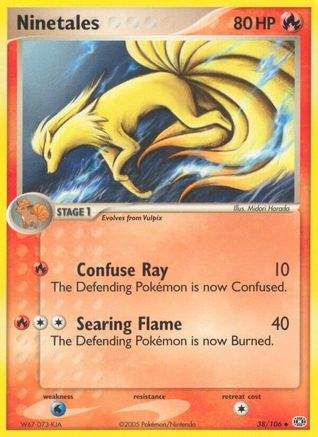 Ninetales (/106) Reverse Holofoil [EX: Emerald] Pokemon Single Pokémon